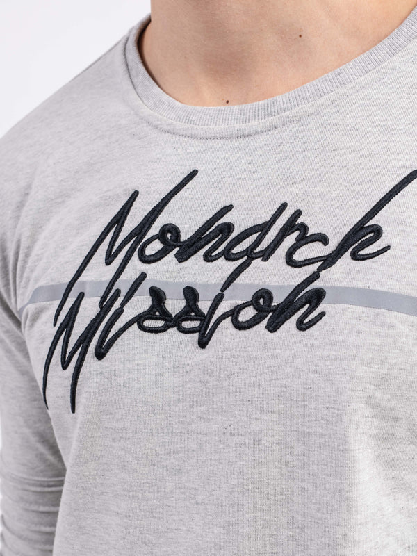 SWEATSHIRT Melange / XXL