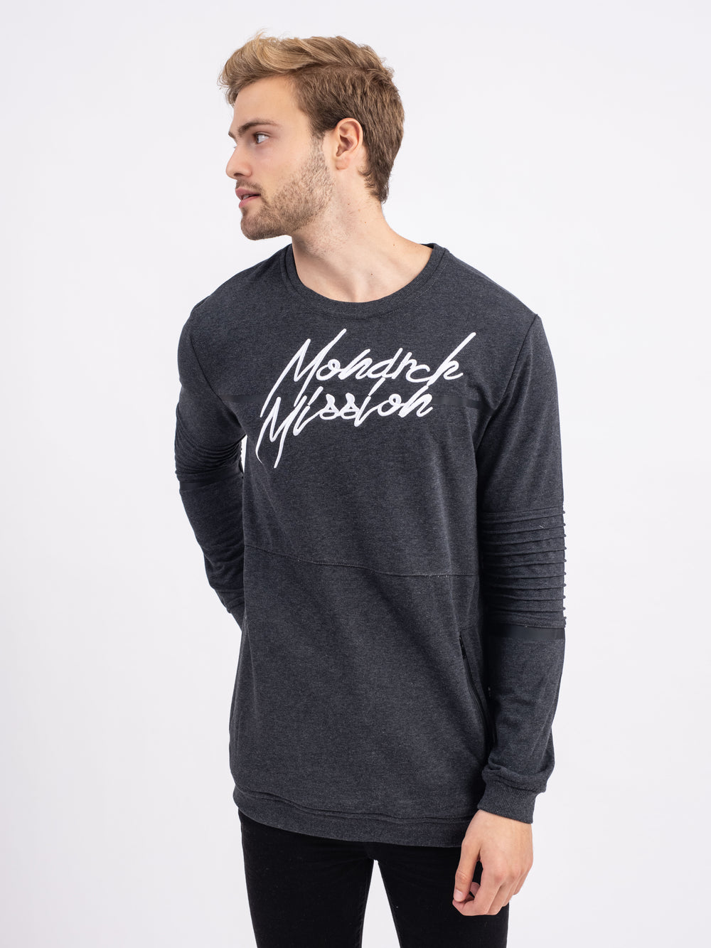 SWEATSHIRT Melange / XXL