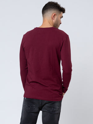 T SHIRT Wine / XXL