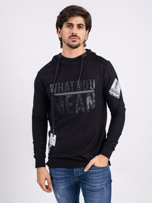SWEATSHIRT Black / XXL