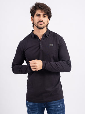 POLO SHIRT Black / XXL