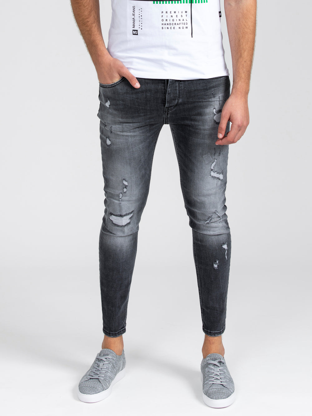 JEANS Gray / 38