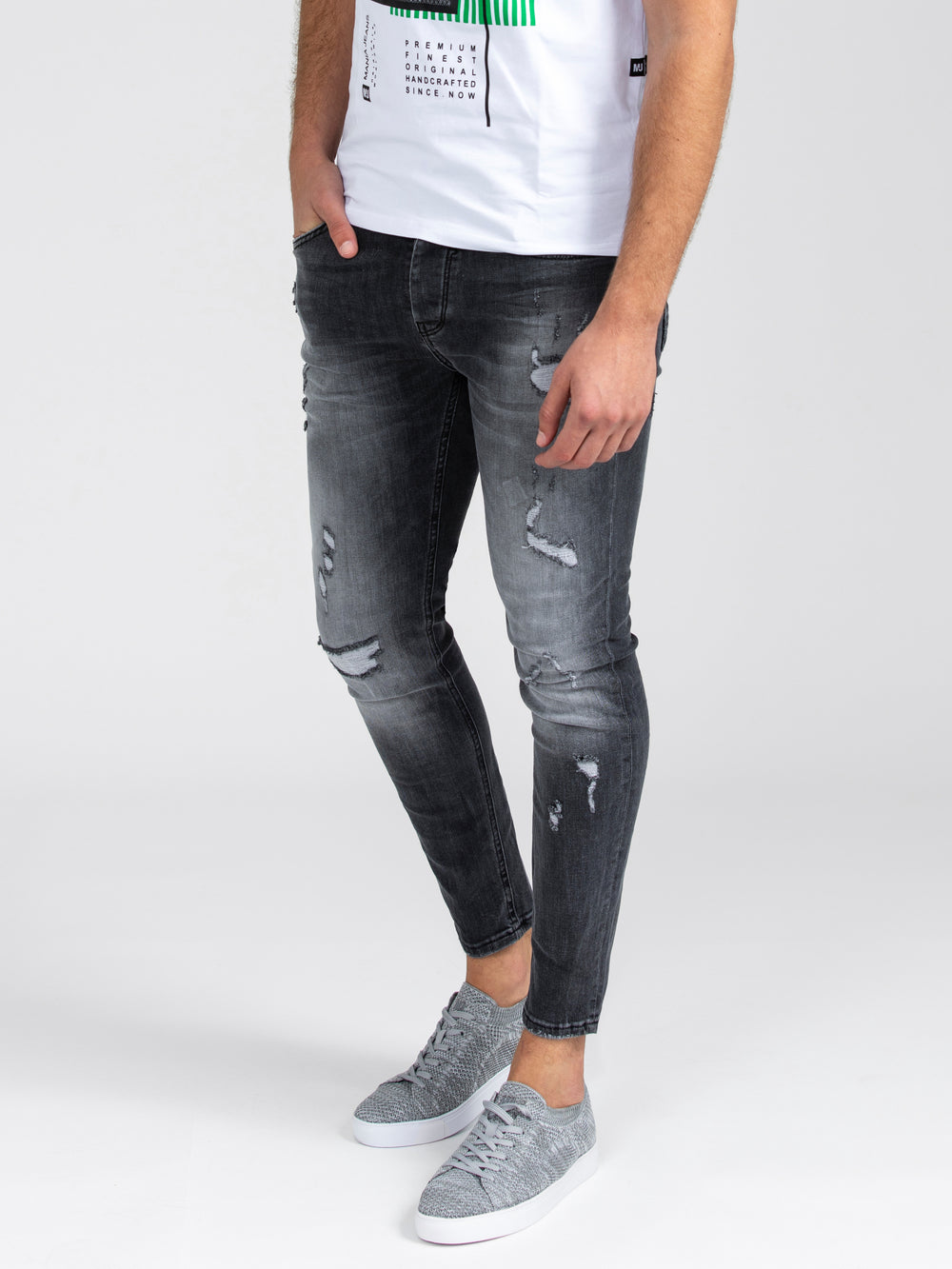 JEANS Gray / 38