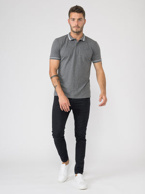 POLO SHIRT Gray / XXL