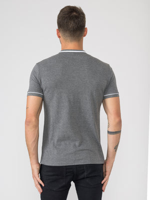 POLO SHIRT Gray / XXL