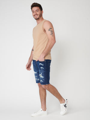 BERMUDA Denim / 46