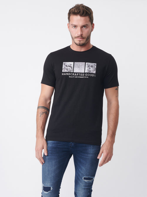 T-SHIRT Black / XXS