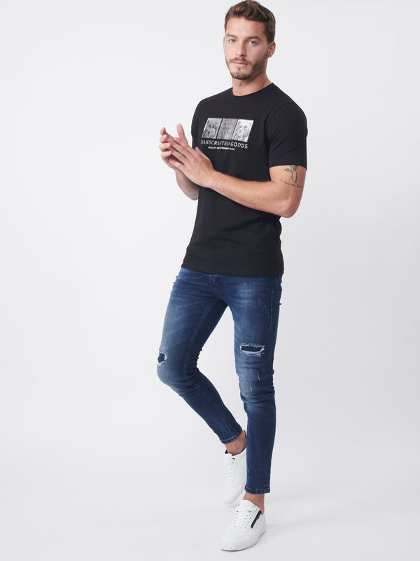 T-SHIRT Black / XXS
