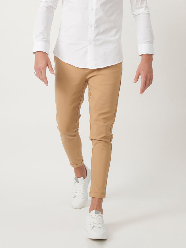 TAILORED PANTS Khaki / 48