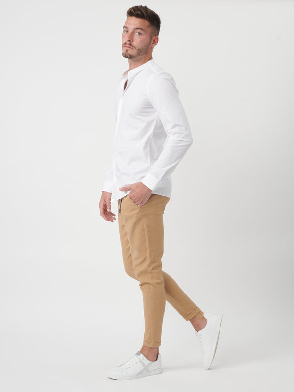 TAILORED PANTS Khaki / 48
