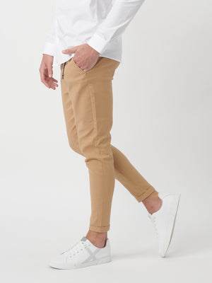 TAILORED PANTS Khaki / 48