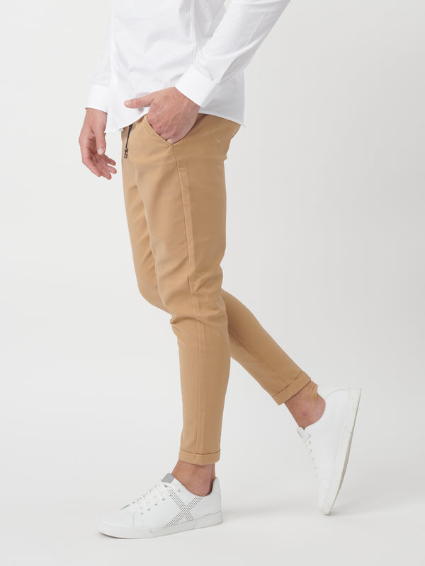 TAILORED PANTS Khaki / 48