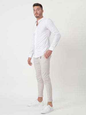 TAILORED PANTS Stone / 48