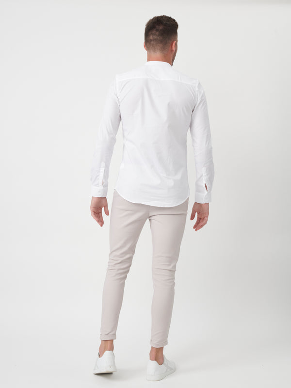 TAILORED PANTS Stone / 48
