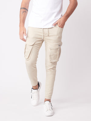 WOVEN PANTS Camel / 46