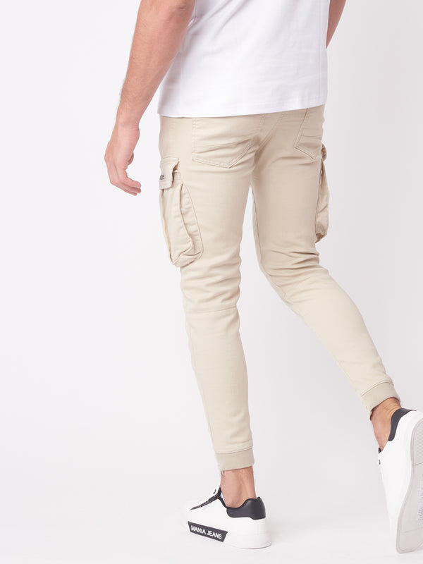 WOVEN PANTS Camel / 46