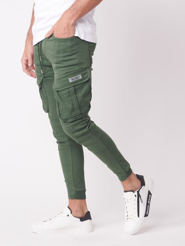 WOVEN PANTS Army / 46