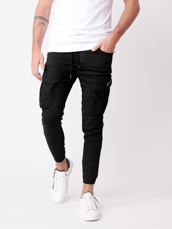 WOVEN PANTS Black / 46