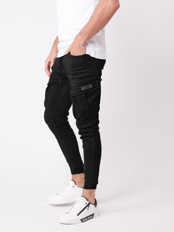 WOVEN PANTS Black / 46