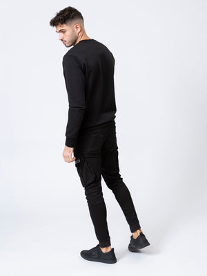 WOVEN PANTS Black / 46