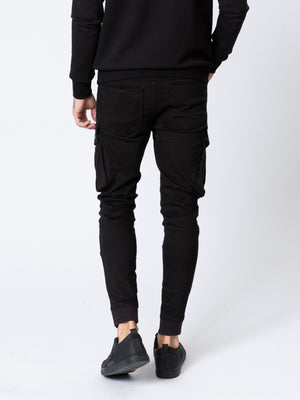 WOVEN PANTS Black / 46
