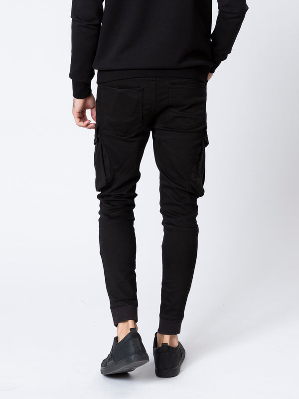 WOVEN PANTS Black / 46