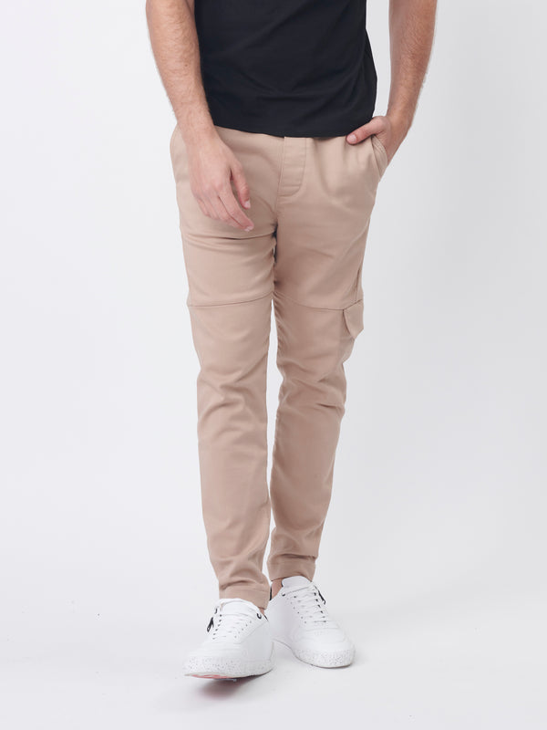 WOVEN PANTS Camel / 46
