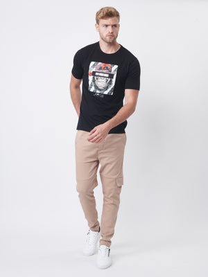 WOVEN PANTS Camel / 46