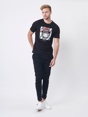 WOVEN PANTS Black / 46
