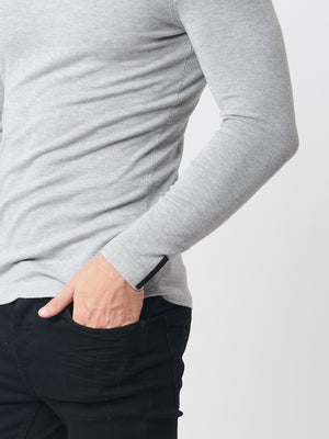 KNITWEAR Grey Melange / XXL