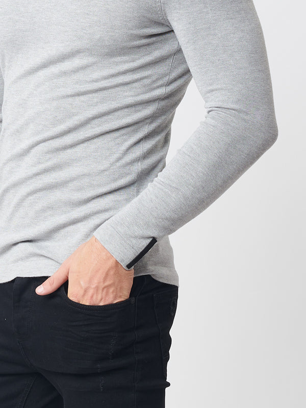 KNITWEAR Grey Melange / XXL