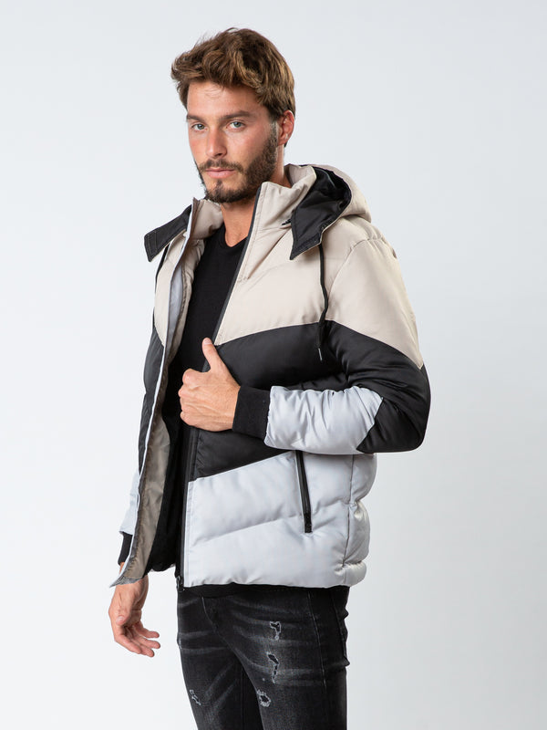 COAT Black Gray / XXL