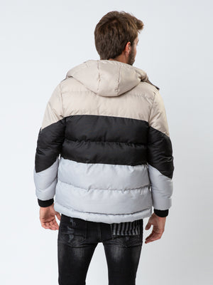 COAT Black Gray / XXL