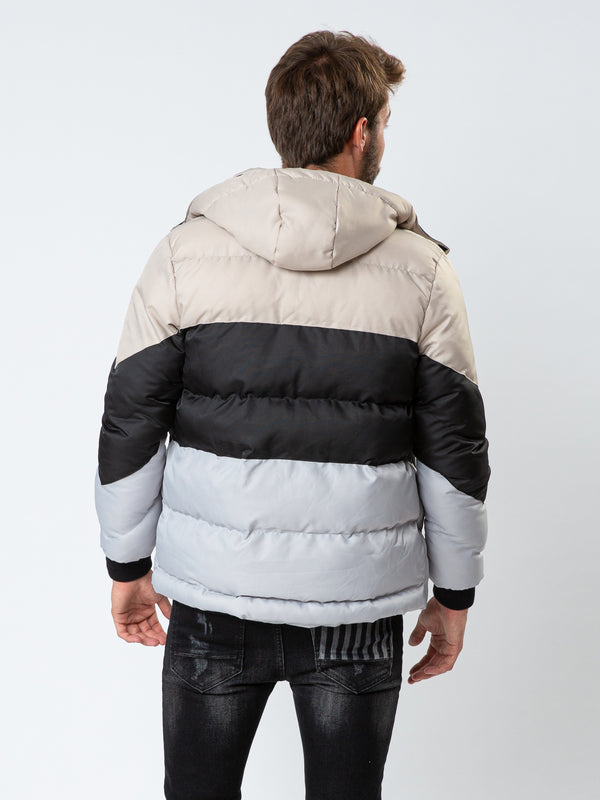 COAT Black Gray / XXL