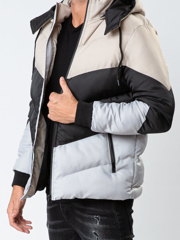 COAT Black Gray / XXL