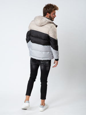 COAT Black Gray / XXL