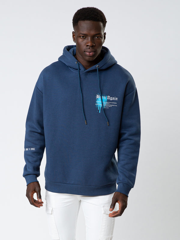 FASHION HOODIE Navy / XXL