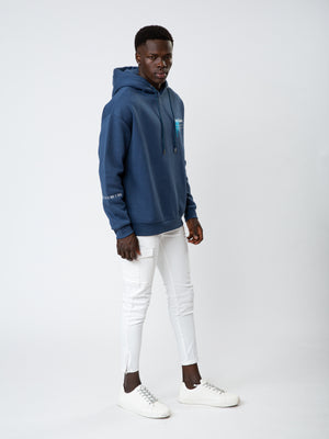 FASHION HOODIE Navy / XXL