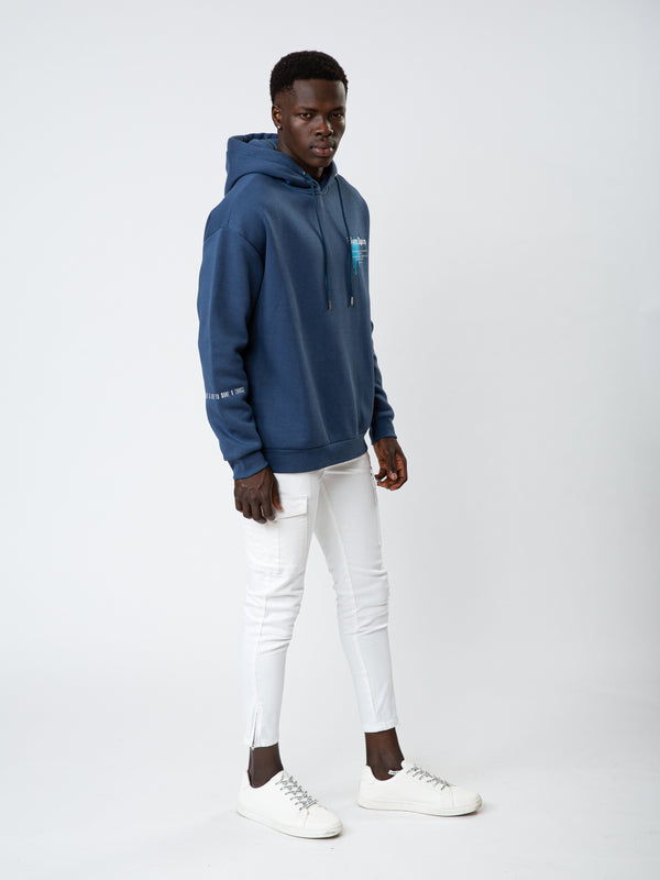 FASHION HOODIE Navy / XXL