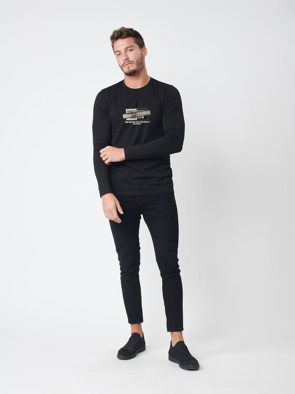 T-SHIRT Black / XXS
