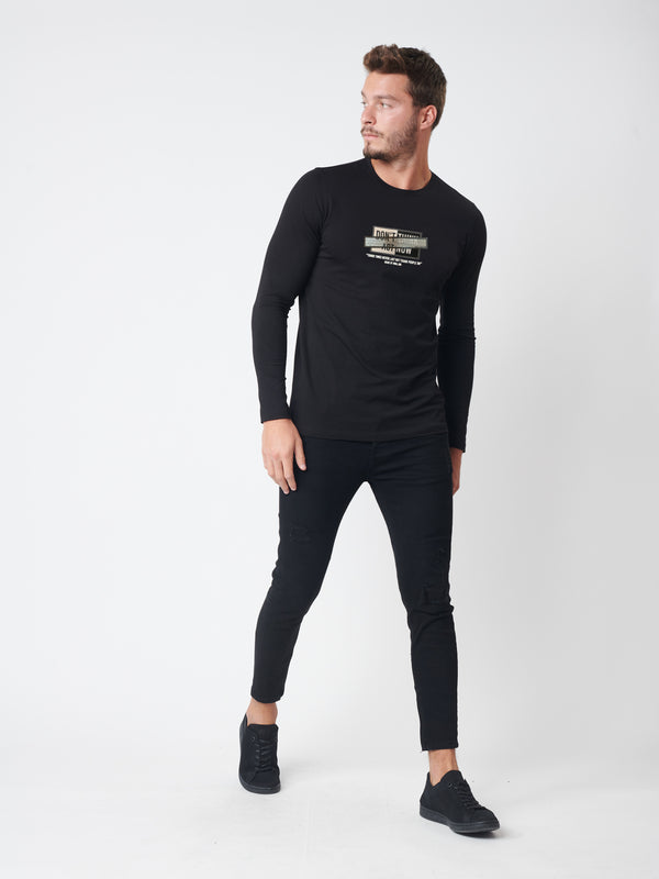T-SHIRT Black / XXS
