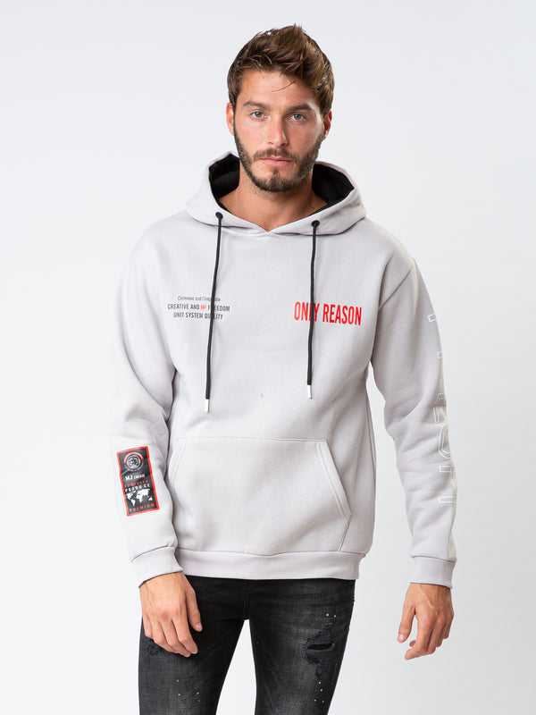 FASHION HOODIE Gray / XXL