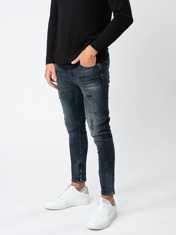JEANS Dark Blue / 36