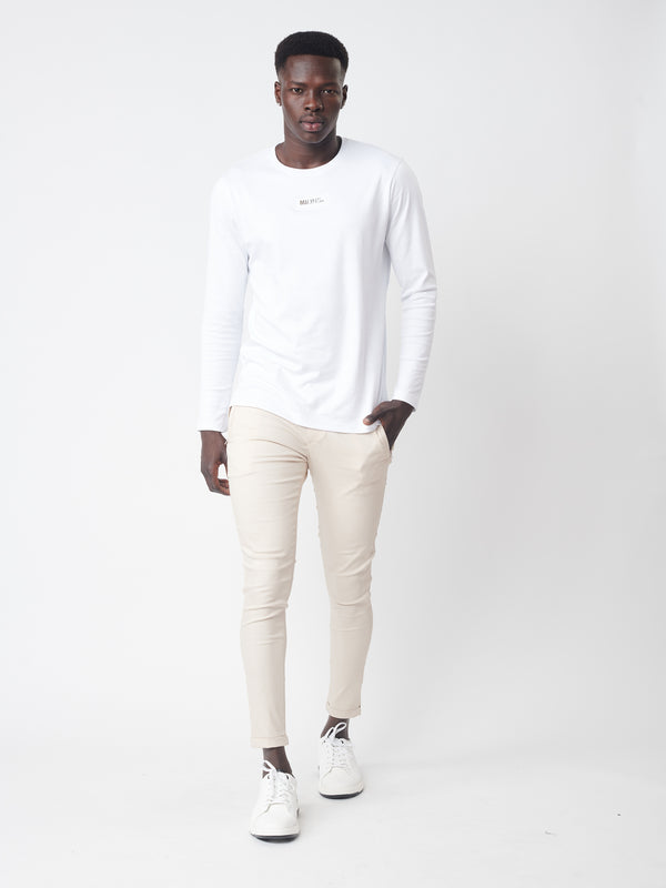 TAILORED PANTS Beige / 46