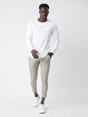 TAILORED PANTS Khaki / 46