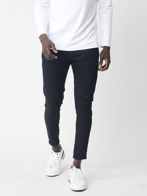 TAILORED PANTS Black / 46