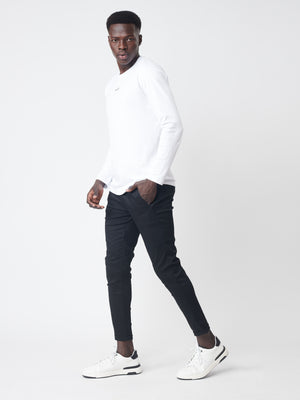 TAILORED PANTS Black / 46