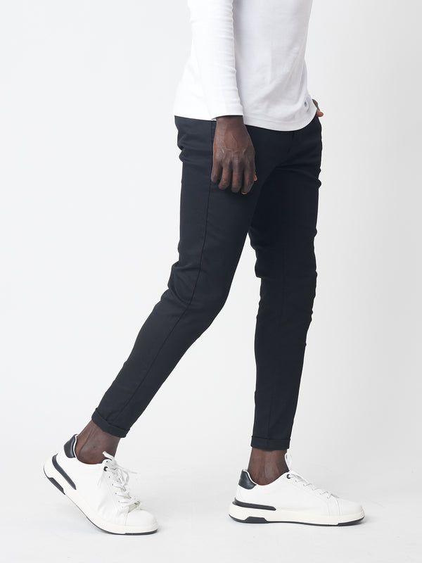 TAILORED PANTS Black / 46