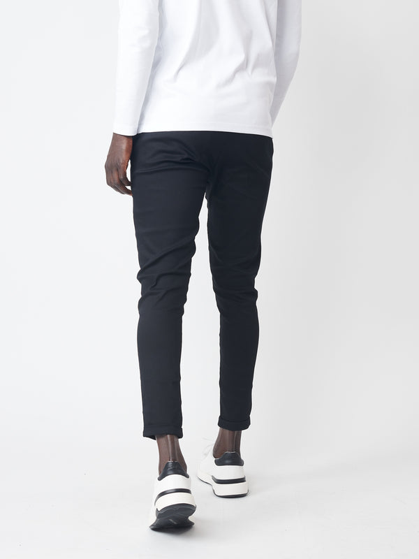 TAILORED PANTS Black / 46