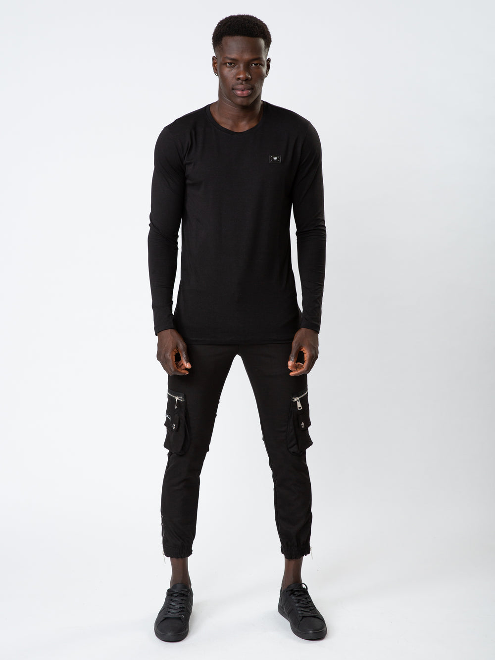 CARGO PANTS Black / 46